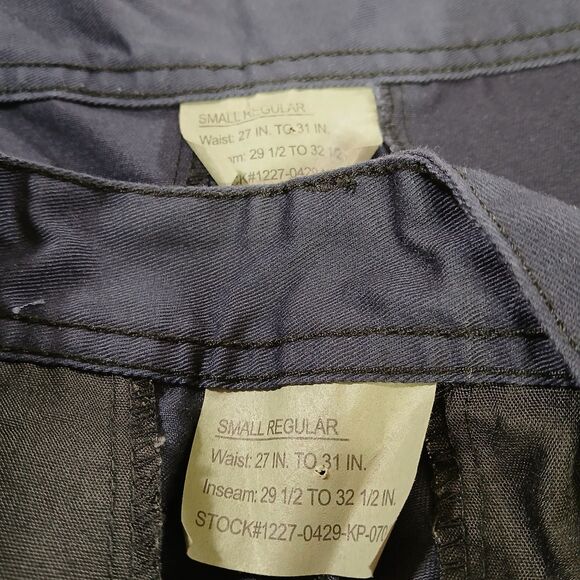 Rothco BDU Cargo Pants Men Small Blue Tactical Utility Police Button Fly Lot (2) - Picture 2 of 10